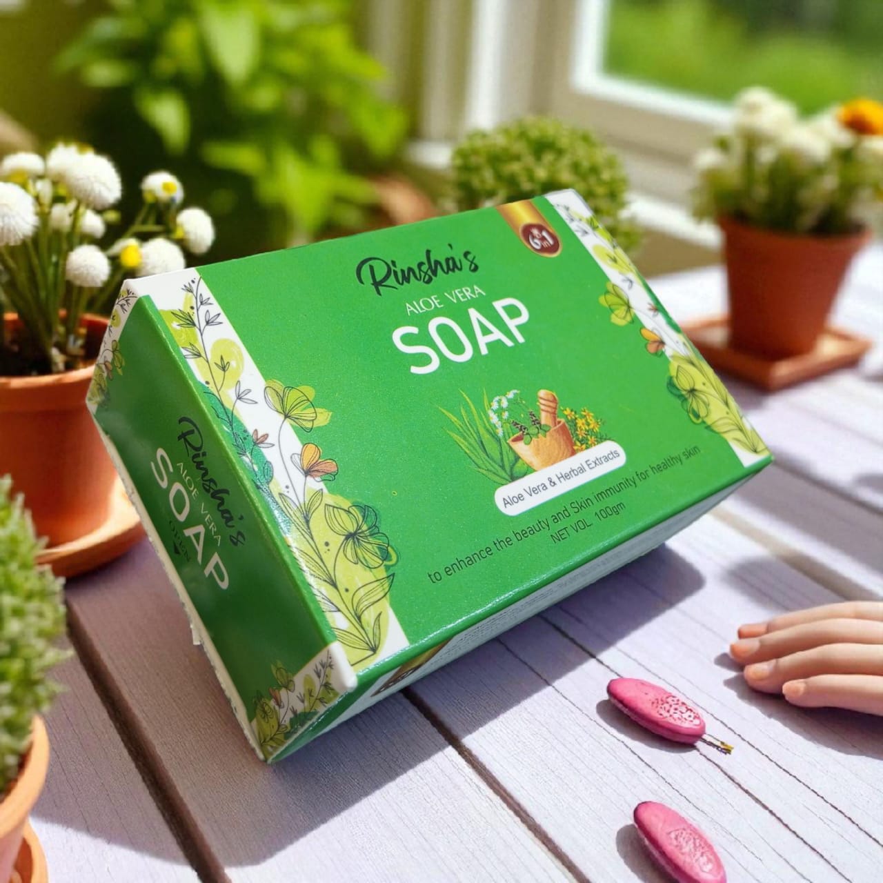 Rinsha's Aloe Vera Soap