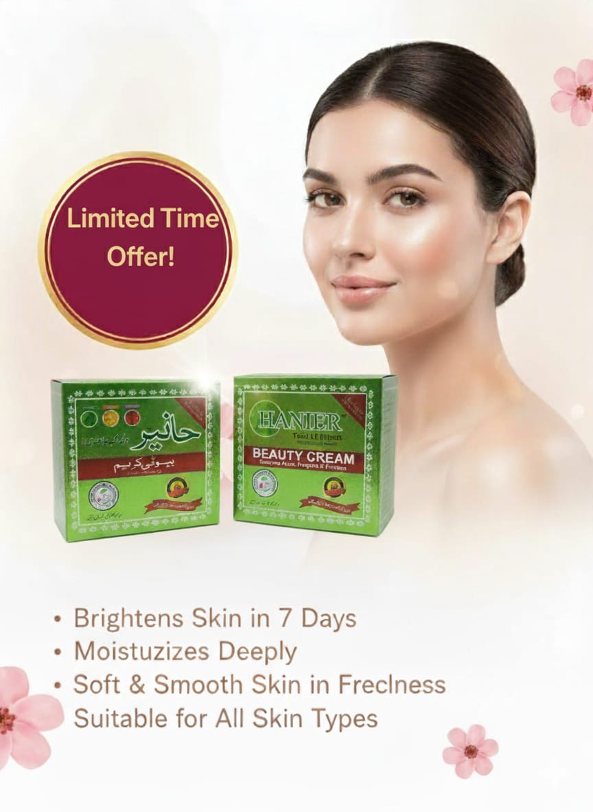 2 HANIER Beauty Creams – Double Glow Deal (Buy 2 & Save More!)