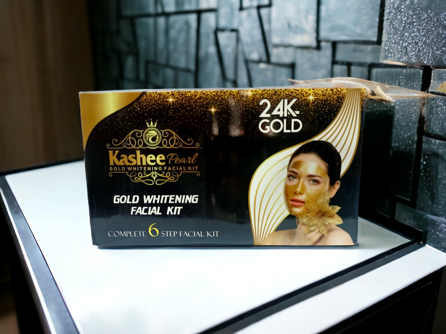 Kashee Pearl 24K Gold Whitening Facial Kit