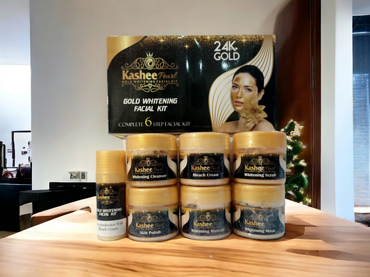 Kashee Pearl 24K Gold Whitening Facial Kit