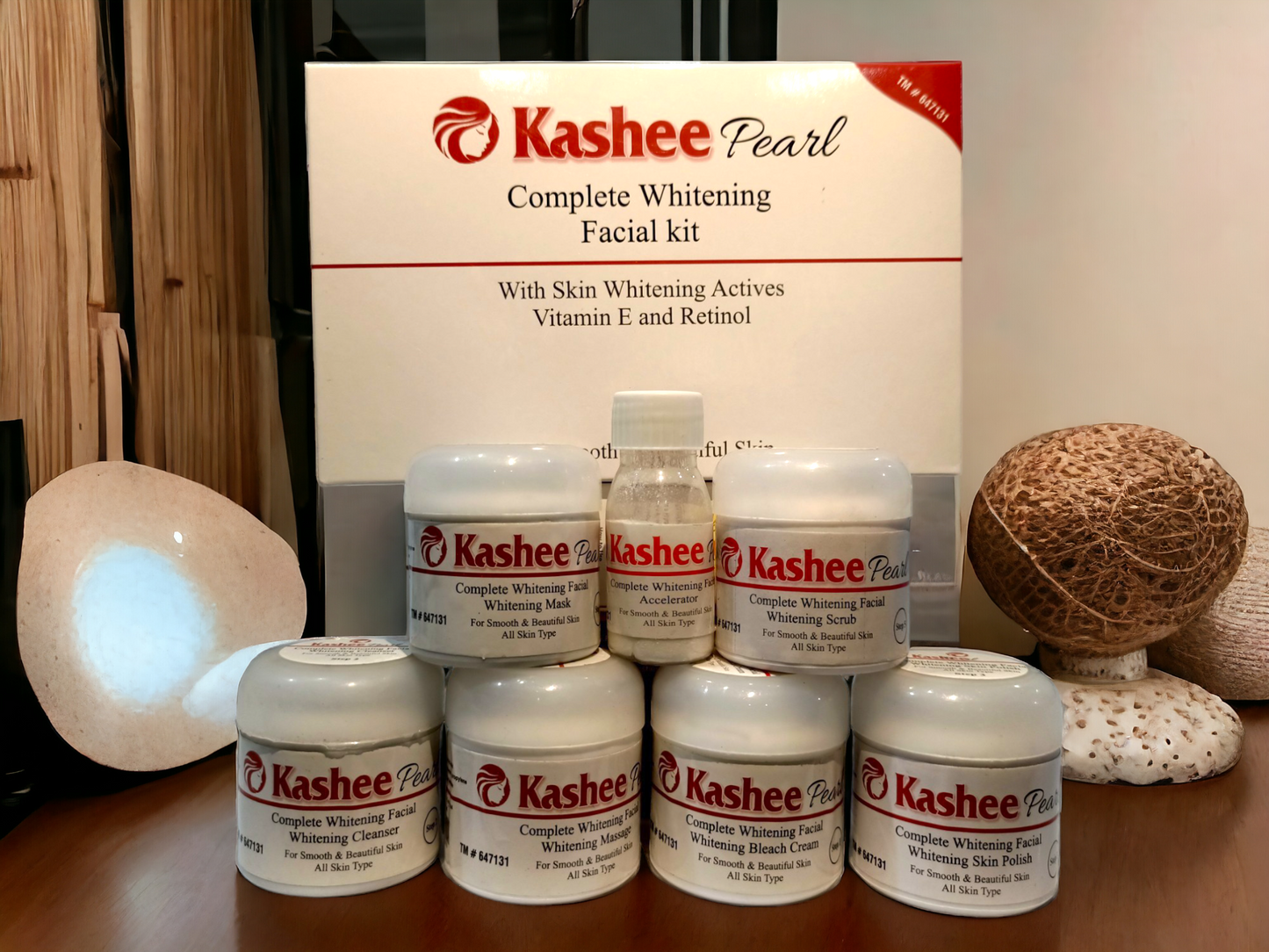 Kashee Pearl Complete Whitening Family Facial Kit