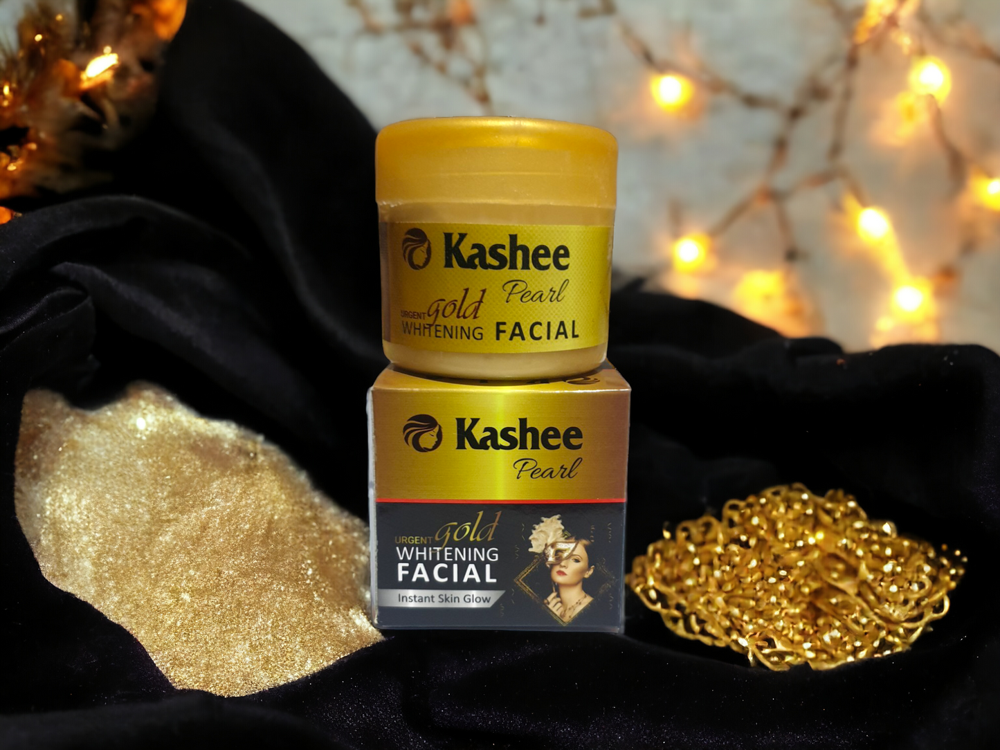 Kashee Pearl Urgent Gold Whitening Facial