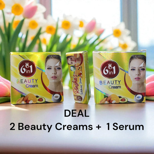 DEAL: 2 Beauty Creams & 1 Whitening Serum